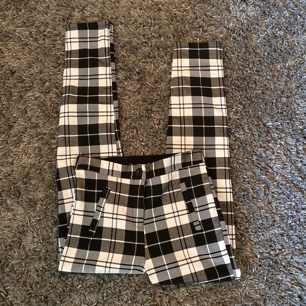 Plaid pants